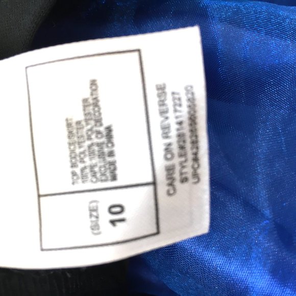 Princess Anna Frozen Disney Store Dress Up Costume Size 10 - Picture 10 of 10